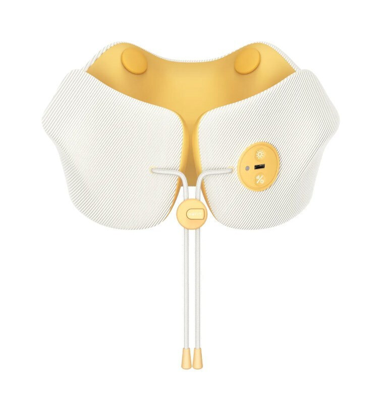 Havit Massager Συσκευή Μασάζ για τον Αυχένα Κίτρινη NM1702yellow - Image 4
