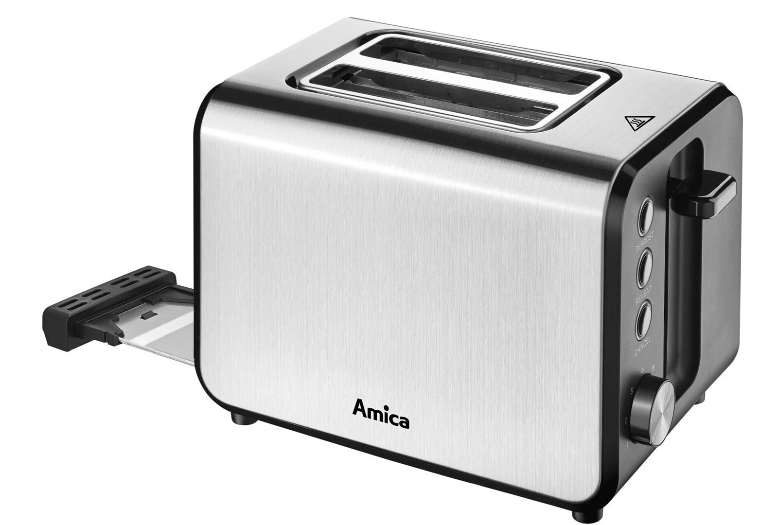 Amica Φρυγανιέρα 2 Θέσεων 950W Inox - Image 7