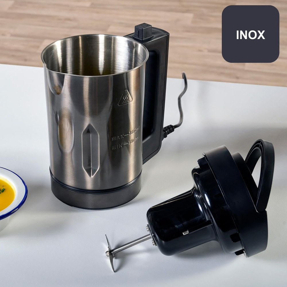 Black & Decker BXSM1000E Θερμομάγειρας 1040W με Χωρητικότητα 1.6lt Ασημί - Image 4