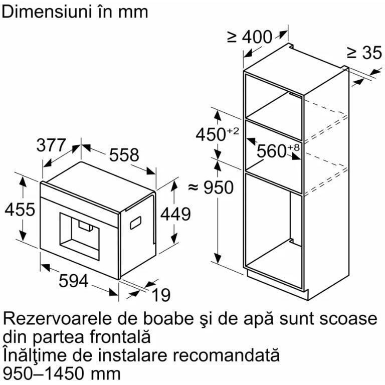 Bosch Αυτόματη με Μύλο Άλεσης Μαύρη CTL7181B0 - Image 6