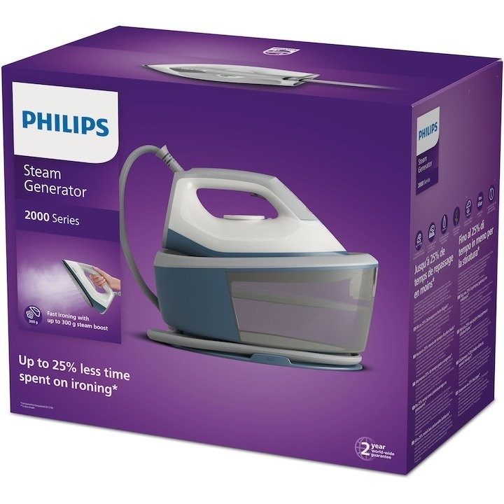 Philips Series 2000 PSG2000/20 Σύστημα Σιδερώματος Πίεσης 6bar με Δοχείο 1.4lt - Image 7
