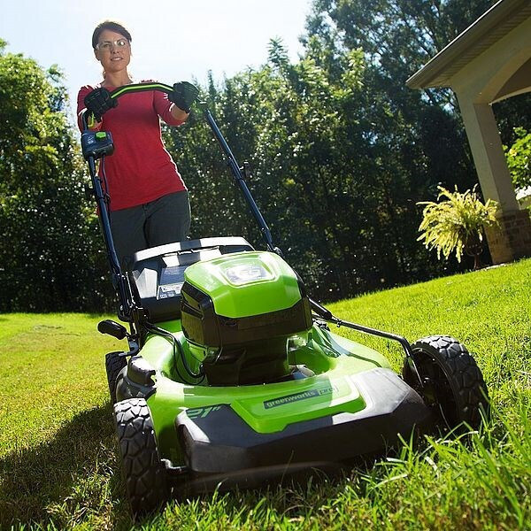 Greenworks GD60LM46HPK4 Μηχανή Γκαζόν Μπαταρίας 60V - Image 2