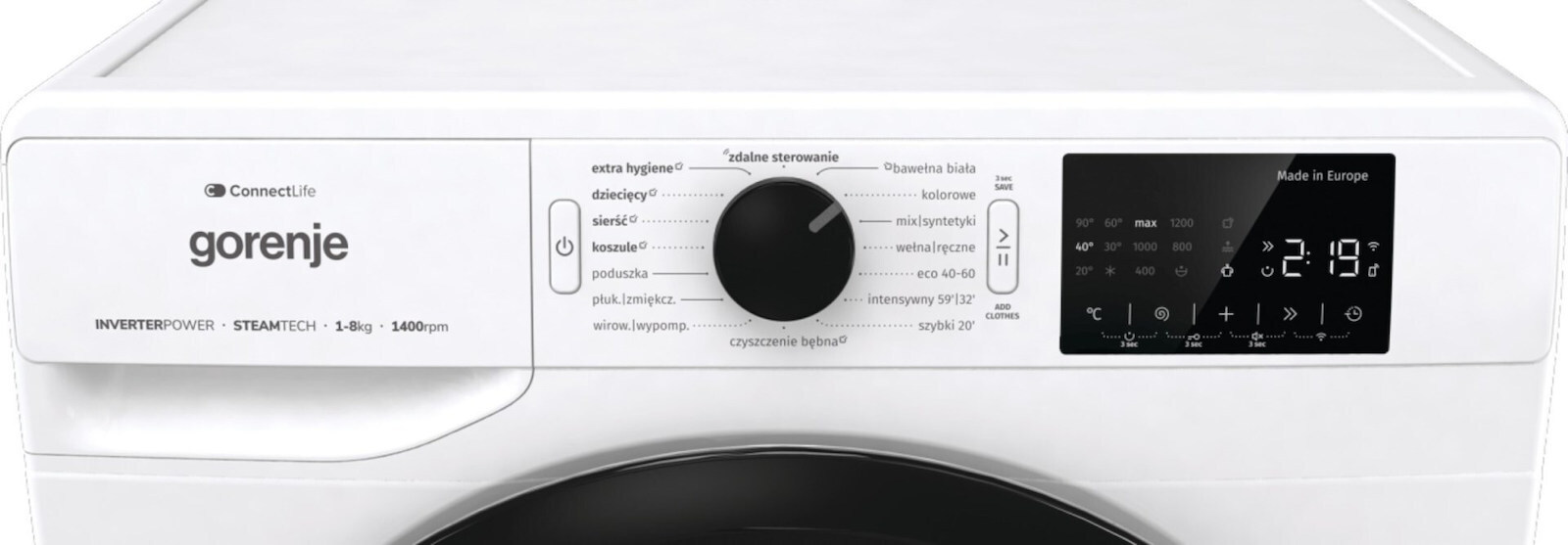 Gorenje 8kg WPNEI84SBSWIFI - Image 5