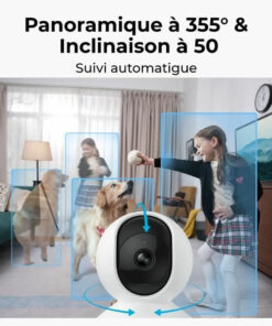 Alternative view of Reolink E330 v1 IP Κάμερα Παρακολούθησης Wi-Fi Full HD+ 4MP με Αμφίδρομη Επικοινωνία
