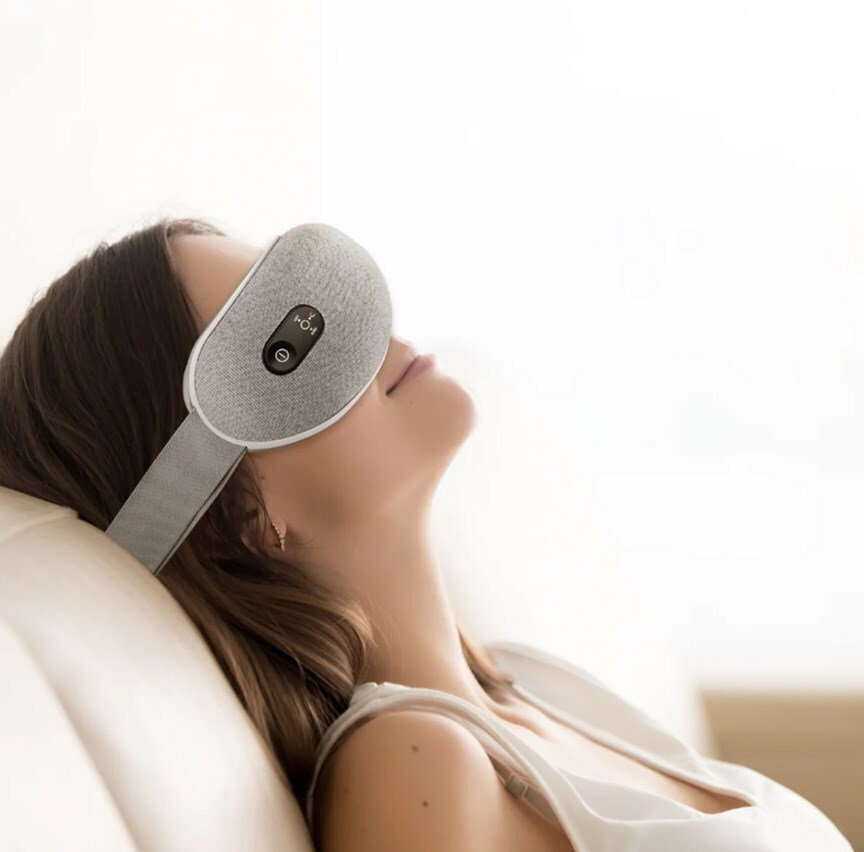Havit Intelligent Eye Massager Συσκευή Μασάζ για το Σώμα με Λειτουργία Θέρμανσης Γκρι - Image 3