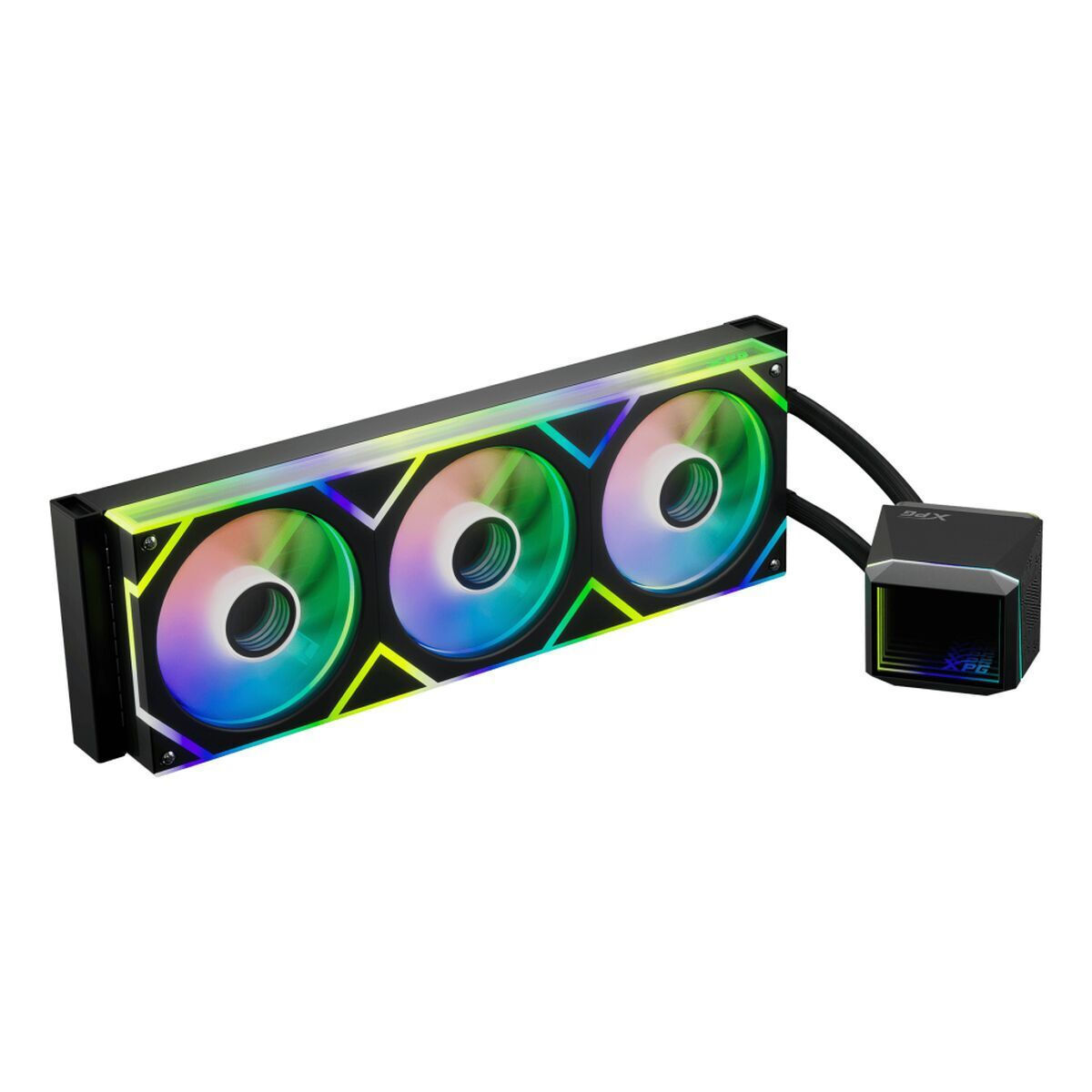 Adata Levante II 360 Υδρόψυξη Επεξεργαστή Τριπλού Ανεμιστήρα 120mm για Socket AM4/AM5/1700/1200/115x με RGB Φωτισμό - Image 4