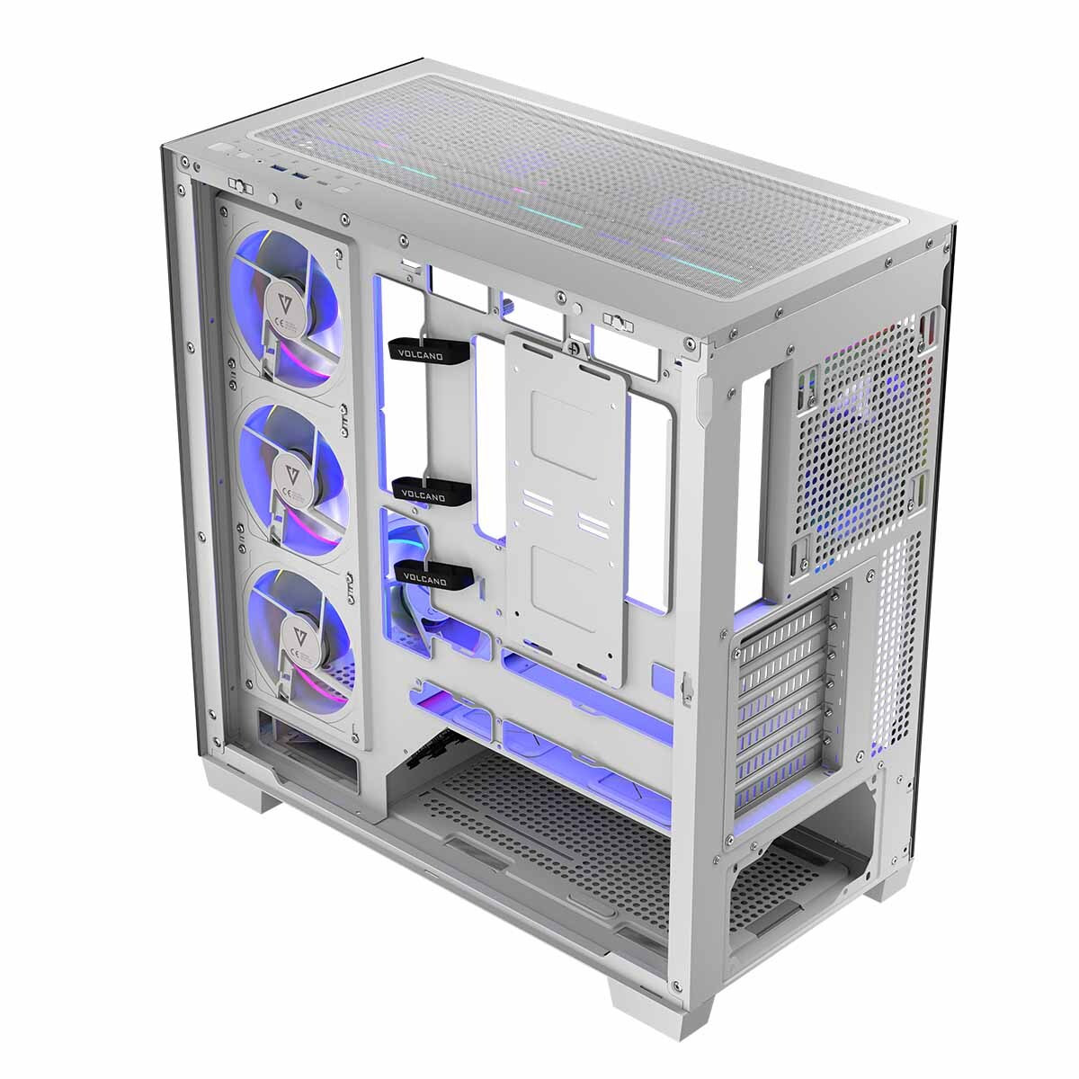 Modecom Volcano Stellar ARGB 8F Gaming Midi Tower με Πλαϊνό Παράθυρο - Image 3