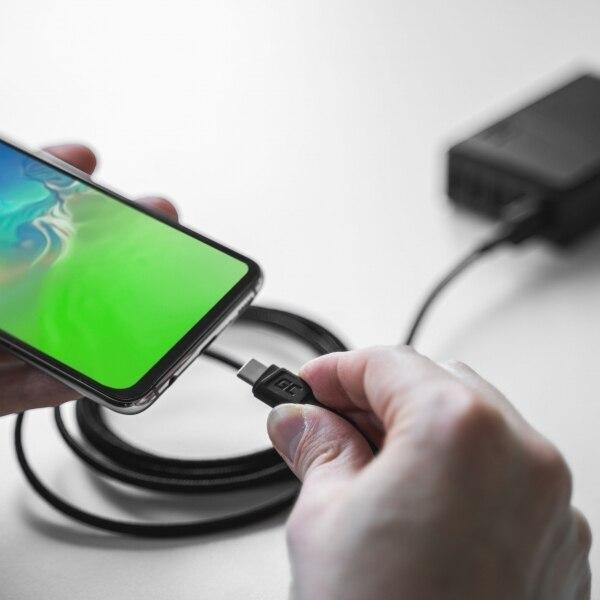 Green Cell PowerStream USB 2.0 USB-C male - USB-A 1.2m (KABGC22) - Image 5