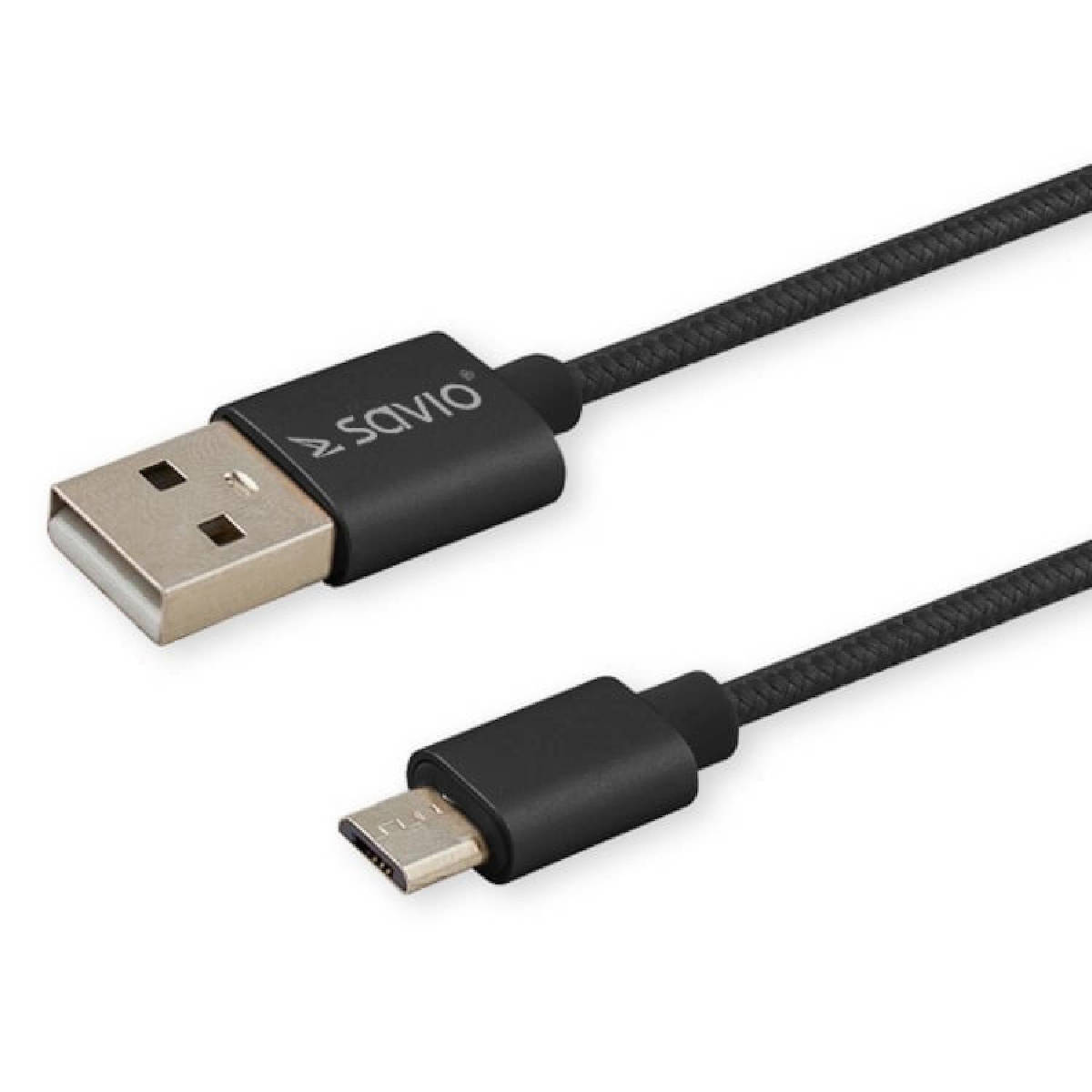 Savio USB 2.0 USB-C male - USB-A 2m (CL-129)
