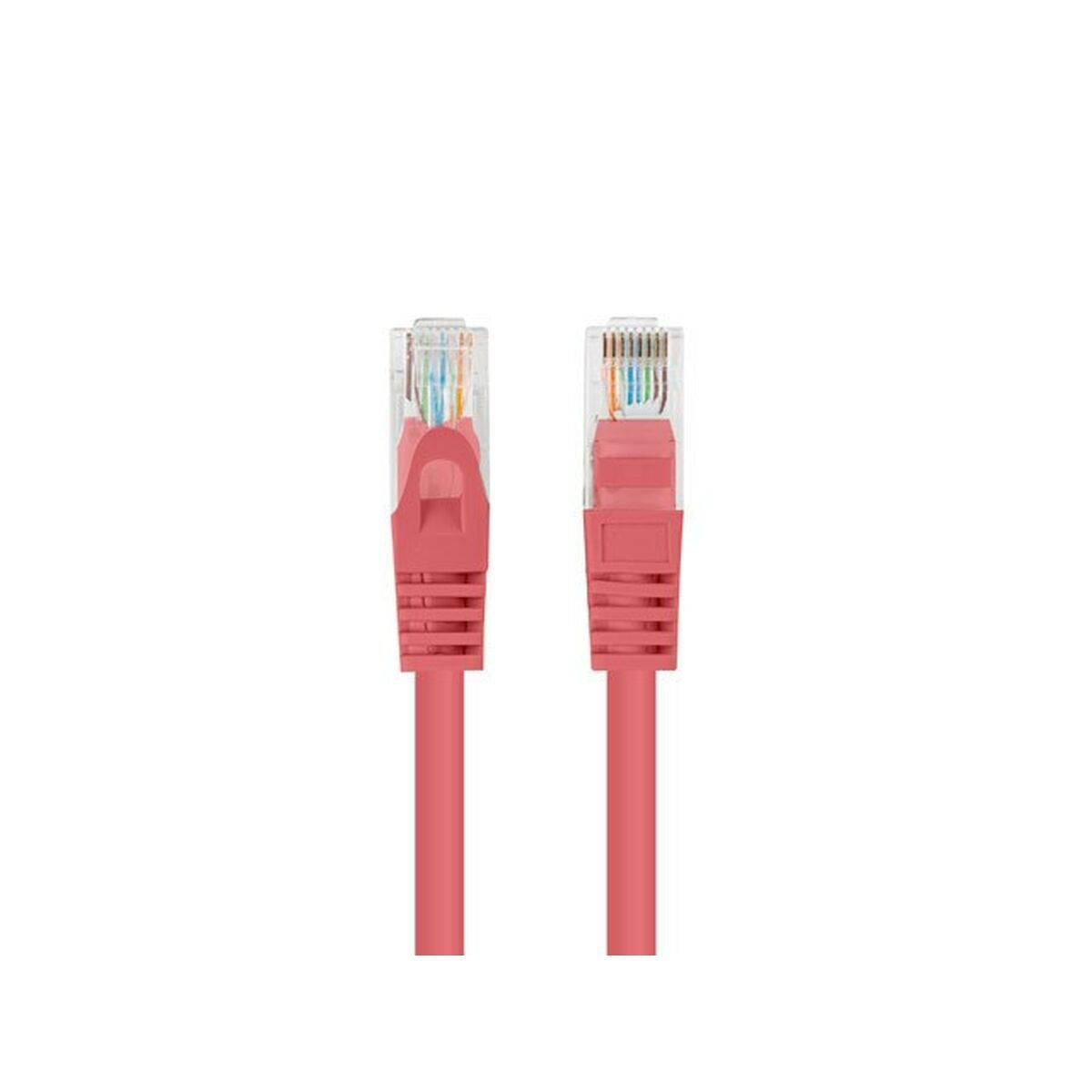 Lanberg U/UTP Cat.6 Καλώδιο Δικτύου Ethernet 1m Κόκκινο - Image 2