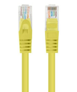 Alternative view of Lanberg U/UTP Cat.6 Καλώδιο Δικτύου Ethernet 3m Κίτρινο 10τμχ PCU6-20CC-0300-Y