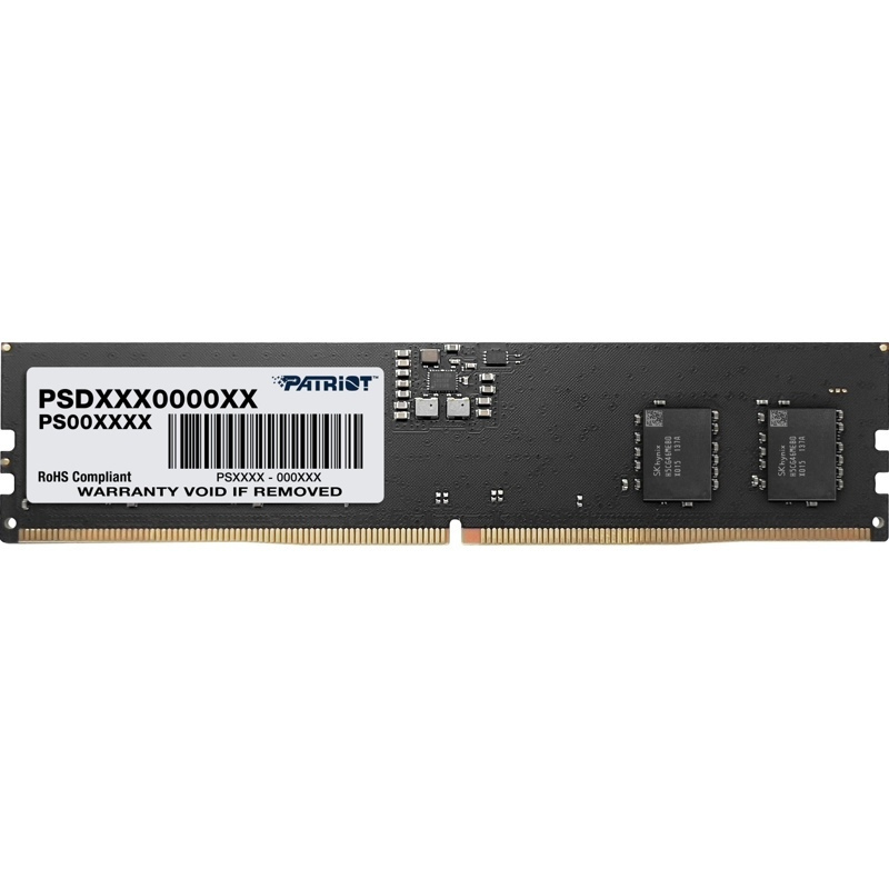 Patriot Signature Line DDR5 με Module 1x8GB και Ταχύτητα 5600 για Desktop PSD58G560081