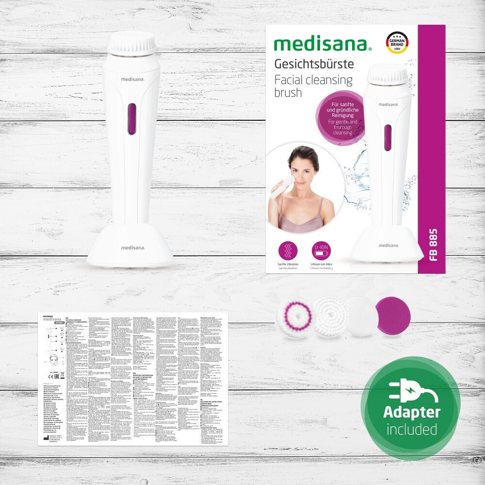 Medisana FB 885 Facial Cleansing Brush Βούρτσα Καθαρισμού Προσώπου 88565 - Image 5