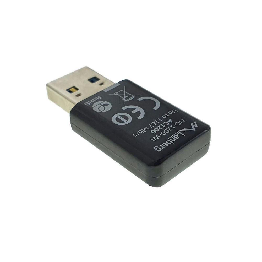 Lanberg NC-1200-WI Ασύρματος USB Αντάπτορας Δικτύου 1200Mbps - Image 6