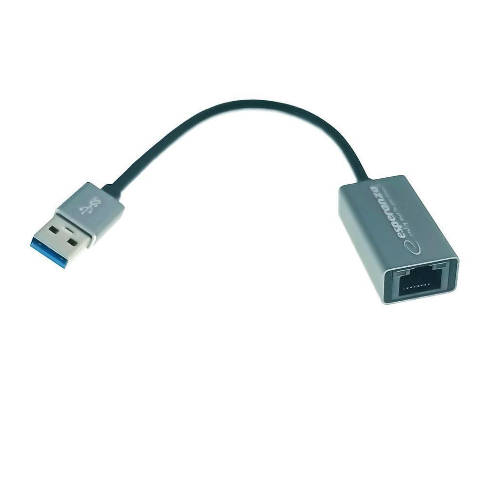 Esperanza ENA101 USB Αντάπτορας Δικτύου για Ενσύρματη σύνδεση Gigabit Ethernet - Image 3