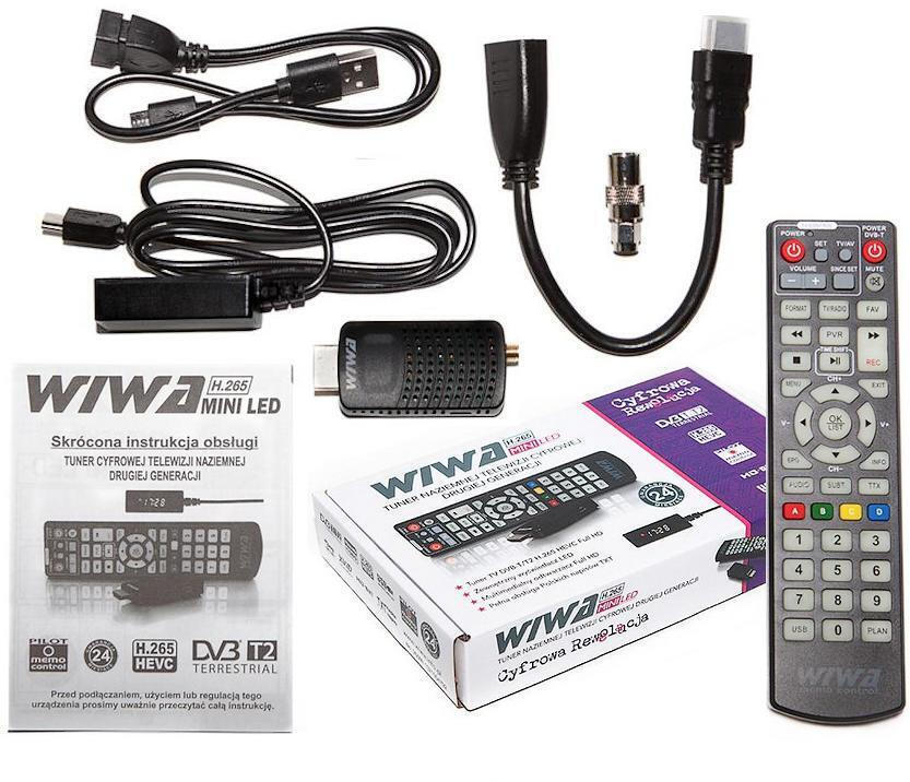 WIWA H.265 DVB-T/T2 Ψηφιακός Δέκτης Mpeg-4 HD (720p) με Λειτουργία PVR (Εγγραφή σε USB) Σύνδεση HDMI - Image 9