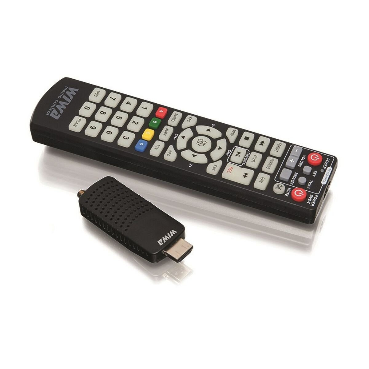 WIWA H.265 DVB-T/T2 Ψηφιακός Δέκτης Mpeg-4 HD (720p) με Λειτουργία PVR (Εγγραφή σε USB) Σύνδεση HDMI