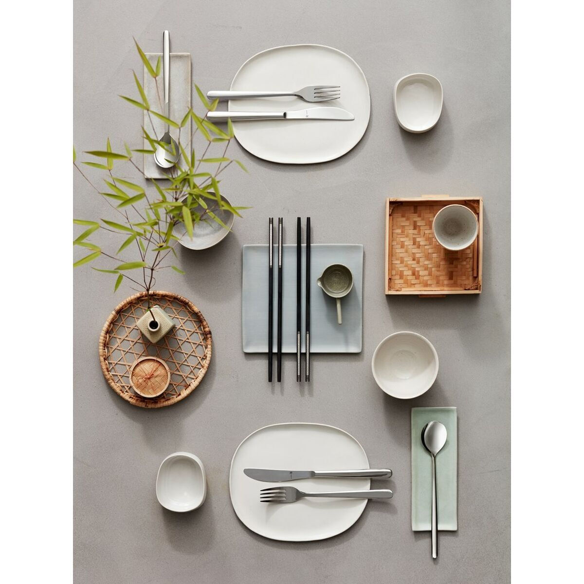 WMF Σετ Μαχαιροπίρουνα Ανοξείδωτα Ασημί 30τμχ - Image 2