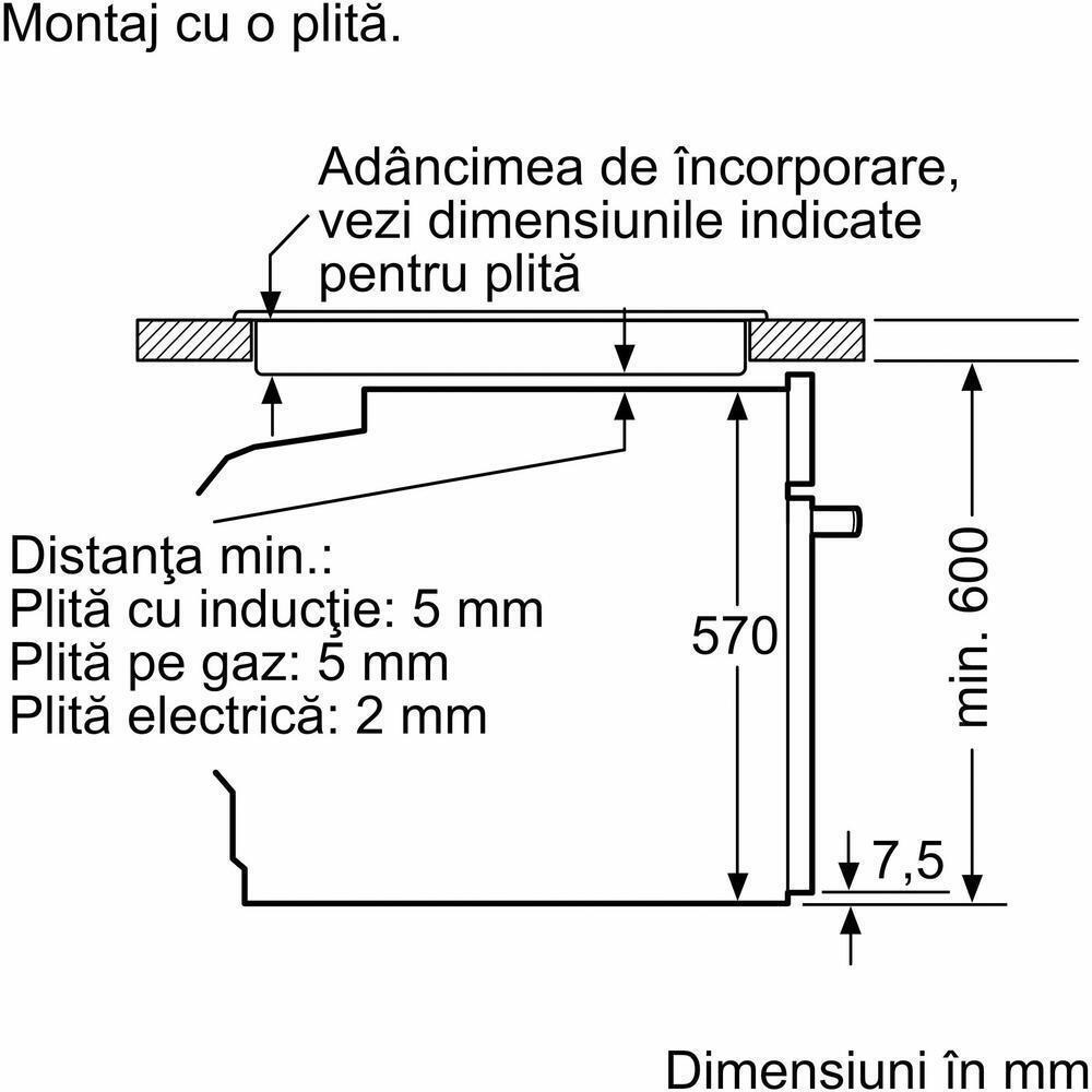Bosch Άνω Πάγκου Λευκός HBG536EW3 - Image 7