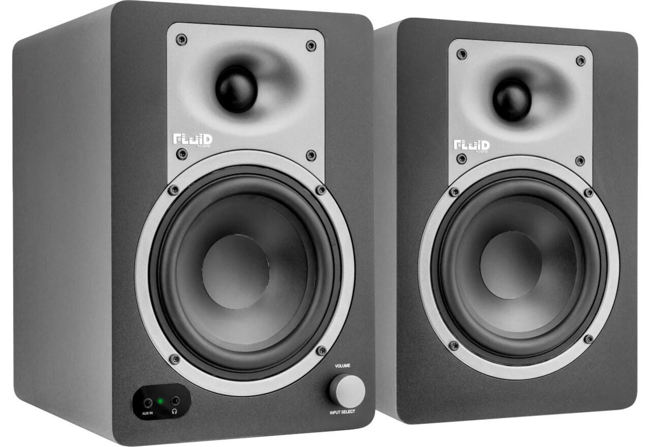 Fluid Audio C50BT C50BT Αυτοενισχυόμενα Ηχεία Studio Monitor 2 Δρόμων με Bluetooth 42W (Ζεύγος) Μαύρο