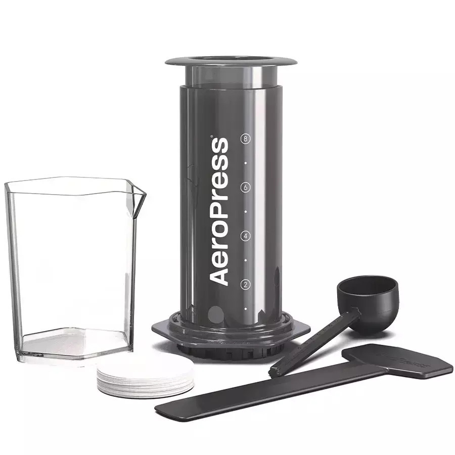 Aeropress Καφετιέρα Γαλλικού Χειρός Μαύρη 500ml - Image 4