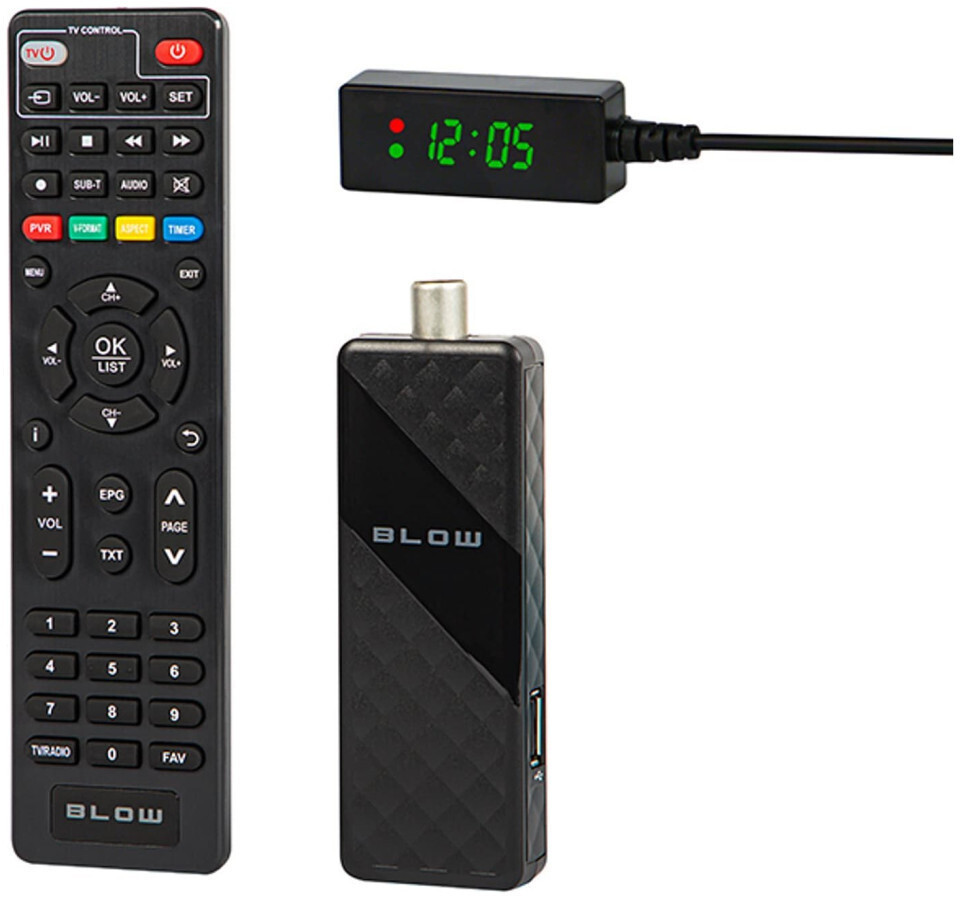 Blow 77-077 Ψηφιακός Δέκτης Mpeg-4 Σύνδεσεις HDMI / USB