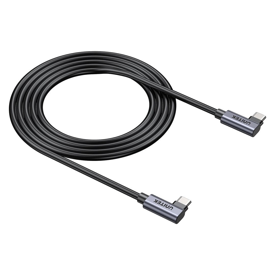 Unitek USB 2.0 USB-C male - USB-C 100W 1m (C14147ABK01-1M) - Image 3
