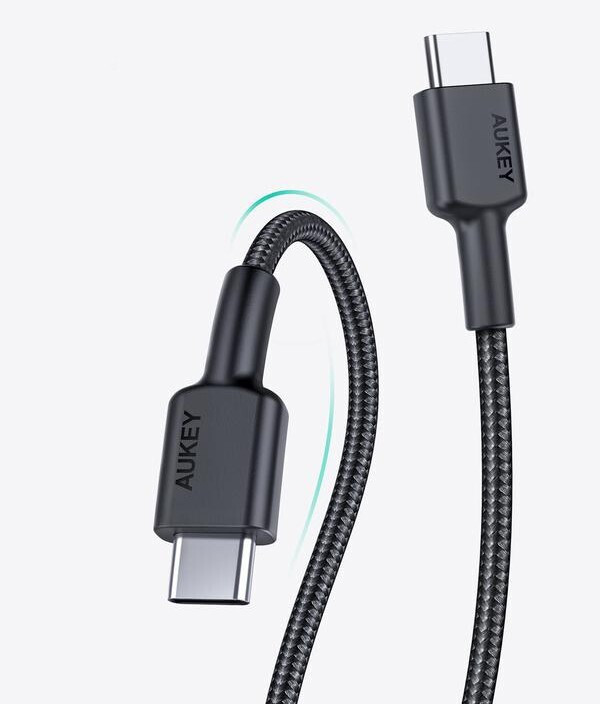 Aukey USB 2.0 USB-C male - USB-C 60W 0.9m (CB-CD45) - Image 9