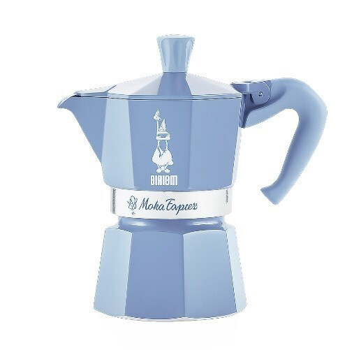 Bialetti Moka Express Μπρίκι Espresso Μπλε - Image 2