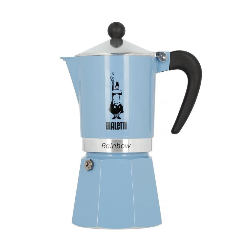Bialetti Moka Express Μπρίκι Espresso Μπλε - Image 4