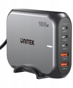 Alternative view of Unitek P1234AGY01-EU USB-C Χωρίς Καλώδιο 188W
