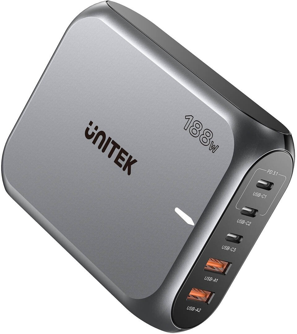 Unitek P1234AGY01-EU USB-C Χωρίς Καλώδιο 188W - Image 4