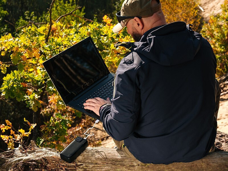 Tracer Blaze Power Bank 30000mAh 65W με 2 Θύρες USB-A και Θύρα USB-C Μαύρο - Image 5