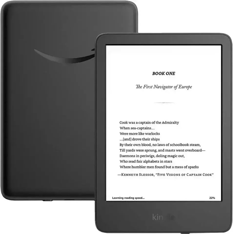 Amazon Kindle 2024 (B0CNV9F72P) με Οθόνη Αφής 6" (16GB) Μαύρο