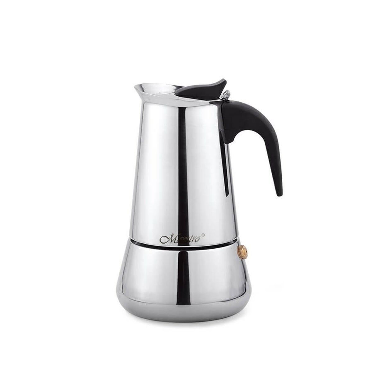 Feel Maestro Μπρίκι Espresso Inox Μαύρο