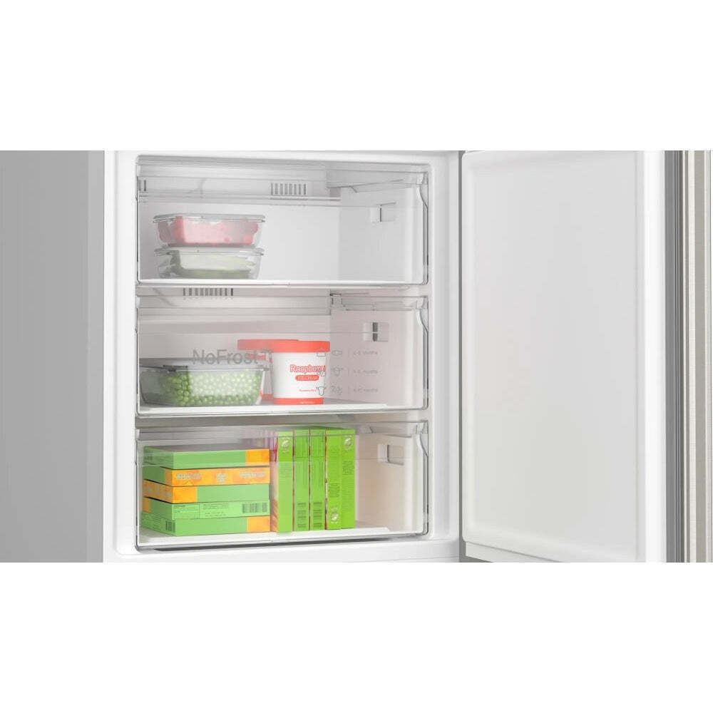 Bosch Ψυγειοκαταψύκτης 440lt Total NoFrost Inox KGN492IDF - Image 7