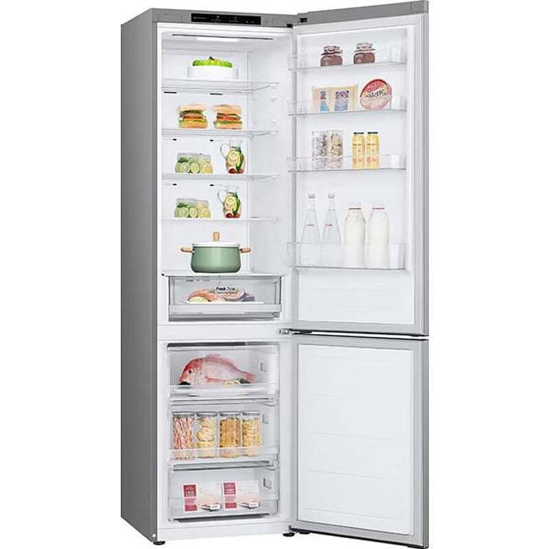 LG Ψυγειοκαταψύκτης 387lt Total NoFrost Ασημί GBV22L0EPY - Image 4