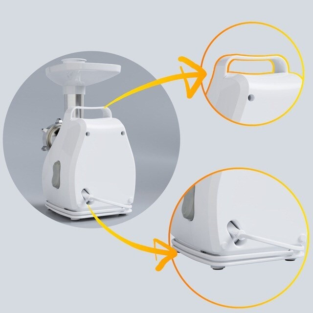Smapp Smapp Κόφτης Αλλαντικών 2200W Λευκός - Image 3