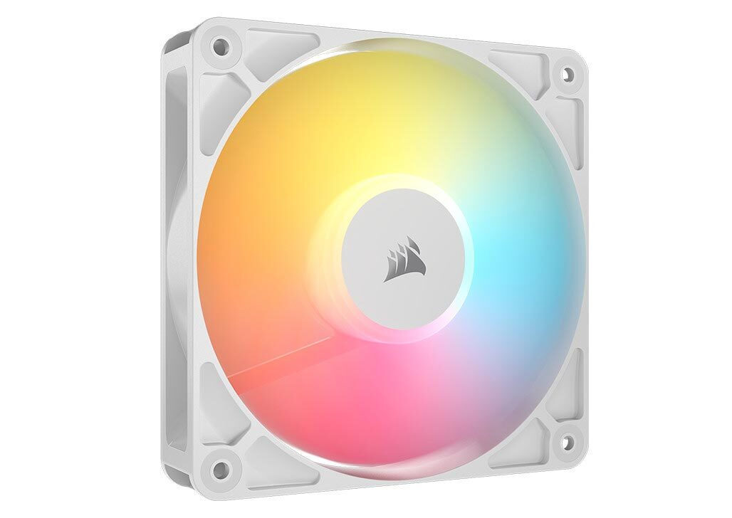 Corsair RS120-Reverse Case Fan με ARGB Φωτισμό και Σύνδεση 4-Pin PWM 3τμχ Λευκό - Image 2
