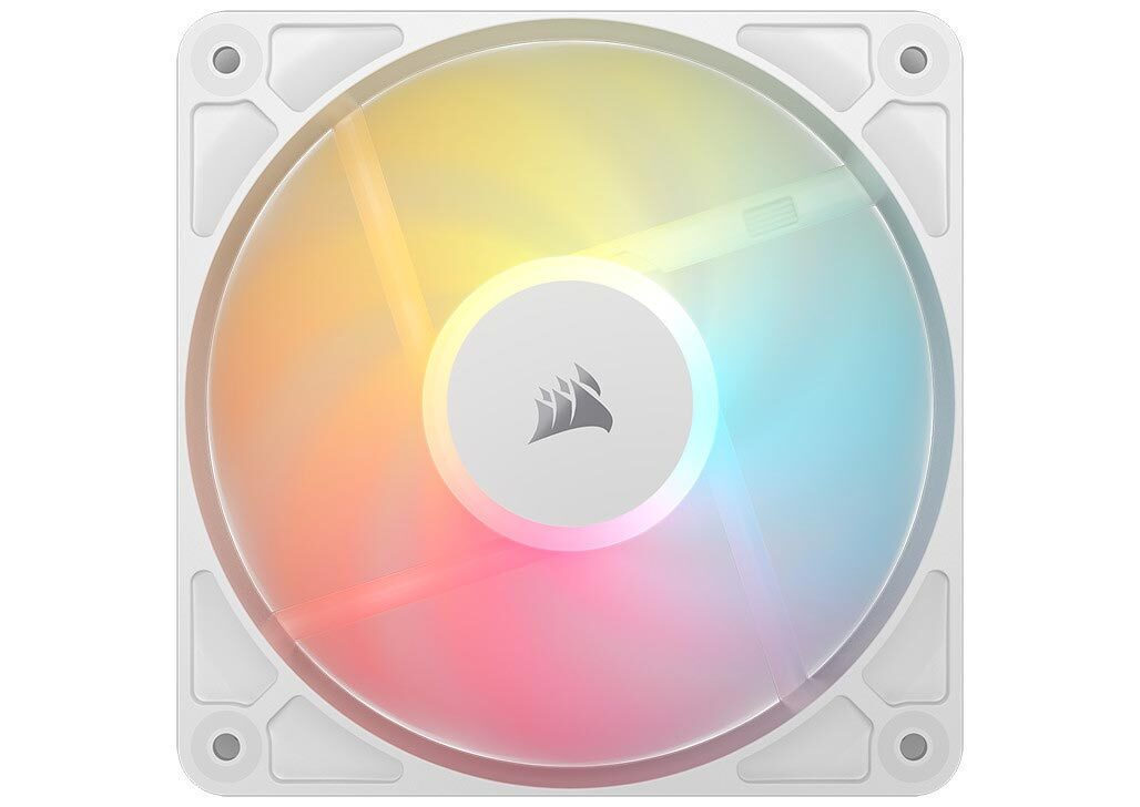 Corsair RS120-Reverse Case Fan με ARGB Φωτισμό και Σύνδεση 4-Pin PWM 3τμχ Λευκό - Image 3