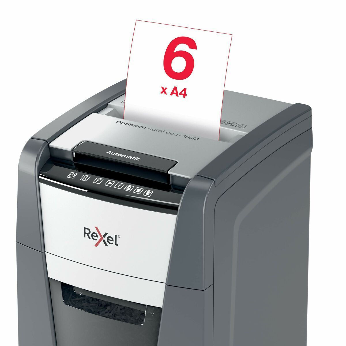 Rexel Καταστροφέας Εγγράφων Autofeed+ Micro Cut 150 Φύλλων με Κάδο 44lt - Image 5