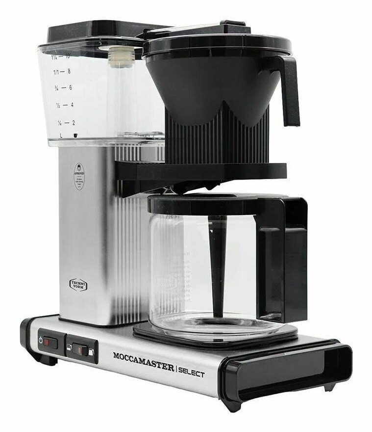 Moccamaster KBG 741 Select Καφετιέρα Φίλτρου 1520W Silver Brushed - Image 4