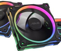 Asus Prime MR120 Case Fan με ARGB Φωτισμό και Σύνδεση 4-Pin PWM 3τμχ