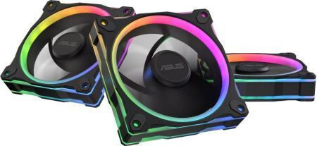 Asus Prime MR120 Case Fan με ARGB Φωτισμό και Σύνδεση 4-Pin PWM 3τμχ