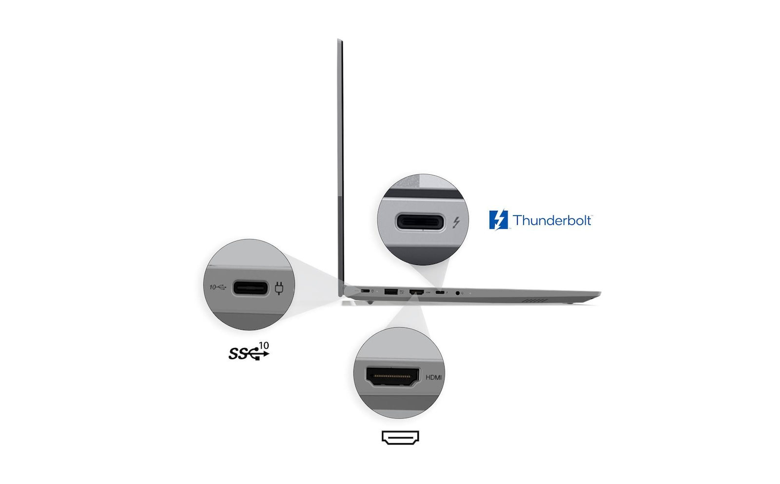 Lenovo ThinkBook 16 G8 IAL 16" IPS FHD+ (Ultra 7-255H/16GB/512GB SSD/W11 Pro) (International English Keyboard) - Image 6