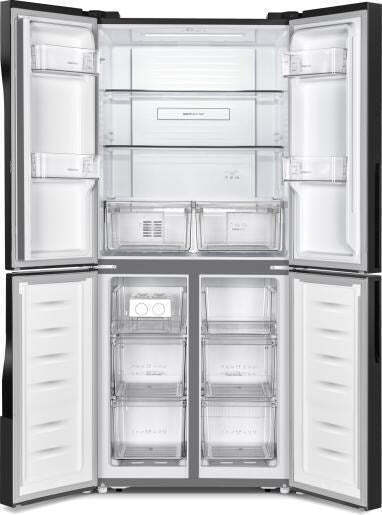 Gorenje Ντουλάπα 427lt NoFrost Μαύρο NRM818EMB - Image 2
