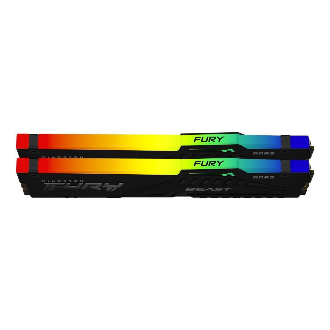 Kingston Fury Beast RGB DDR5 64GB RAM με 2x32GB Modules και Ταχύτητα 5600 για Desktop KF556C40BBAK2-64 - Image 4