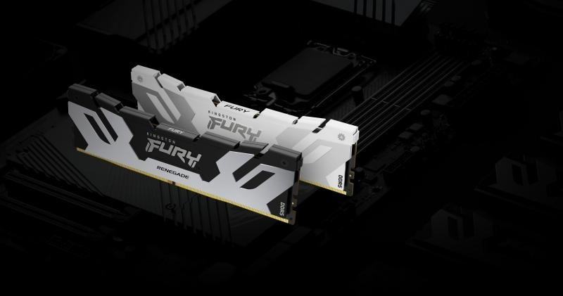 Kingston Fury Renegade Silver DDR5 32GB RAM με 2x16GB Modules και Ταχύτητα 6400 για Desktop KF564C32RSK2/32 - Image 8