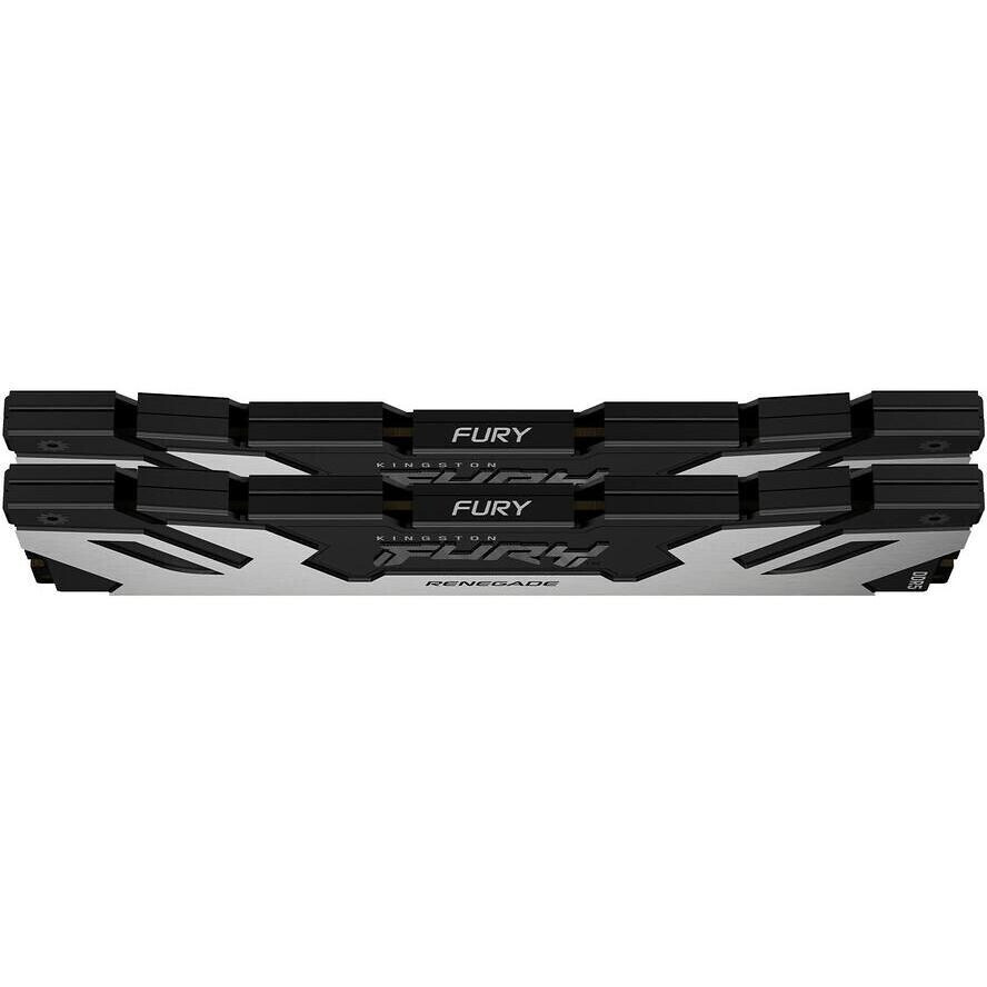 Kingston Fury Renegade Silver DDR5 32GB RAM με 2x16GB Modules και Ταχύτητα 6400 για Desktop KF564C32RSK2/32 - Image 4