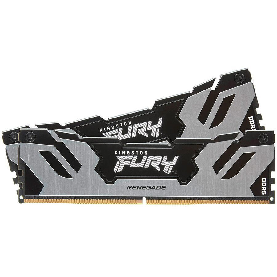 Kingston Fury Renegade Silver DDR5 32GB RAM με 2x16GB Modules και Ταχύτητα 6400 για Desktop KF564C32RSK2/32 - Image 5